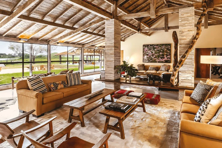 Caiman Pantanal: 18 suítes e vilas privativas para até 12 hóspedes, com opções de lazer como sauna, piscina privativa e serviço personalizado de refeições (Divulgação/Divulgação)