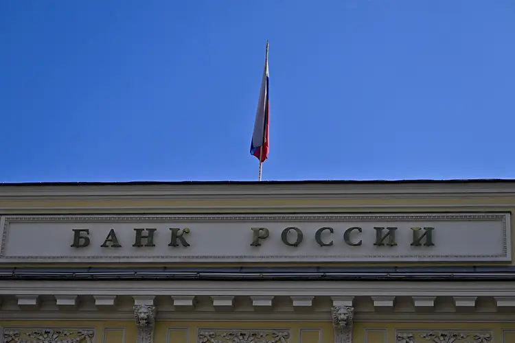 O BC da Rússia também revelou que o Produto Interno Bruto (PIB) russo cresceu 3,6% em 2023 (Anadolu Agency/Getty Images)