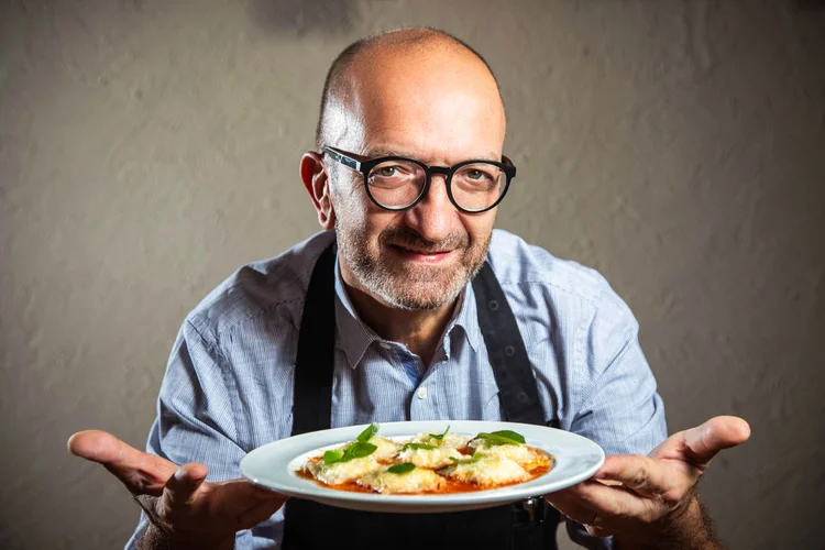 Salvatore coloca toda sua origem italiana no menu do  Vezzoso Cucina. (Leandro Fonseca/Exame)