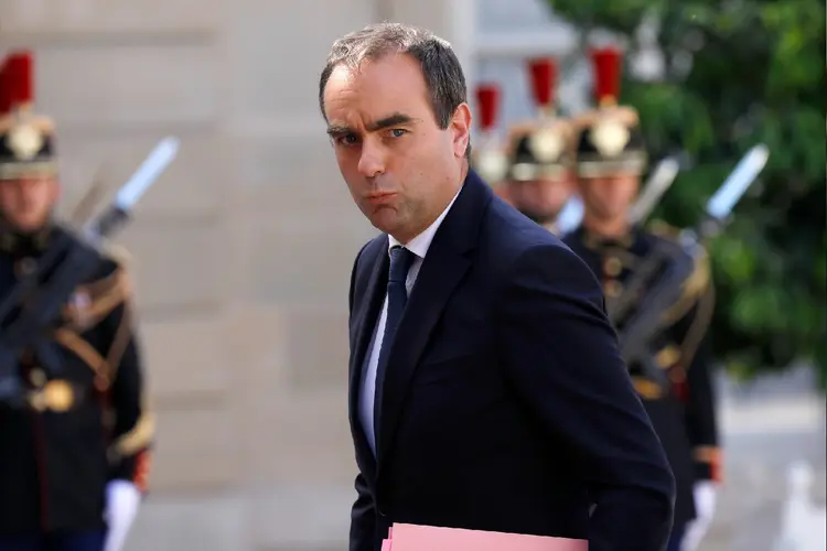 Sébastien Lecornu, ministro da Defesa francês (Antoine Gyori - Corbis/Getty Images)