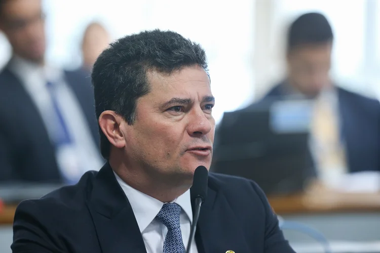 Sérgio Moro: senador responde a duas ações de investigação judicial eleitoral (Lula Marques/Agência Brasil)