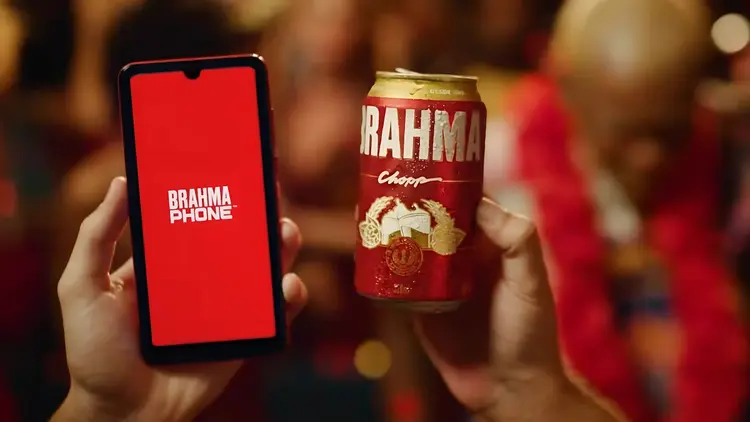 Brahma Phone: celular tem  (Divulgação/Divulgação)