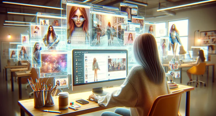 O Creator Marketing se distingue por sua flexibilidade e liberdade criativa, permitindo que as marcas co-construam com os criadores (IA/Reprodução)