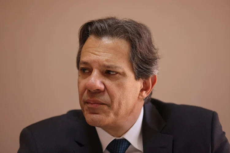 Fernando Haddad, ministro da Fazenda ( Hollie Adams/Bloomberg/Getty Images)