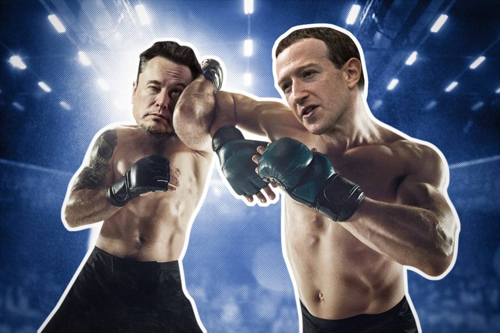 Meta x Tesla: fora dos ringues, Zuckerberg dá uma surra em Musk