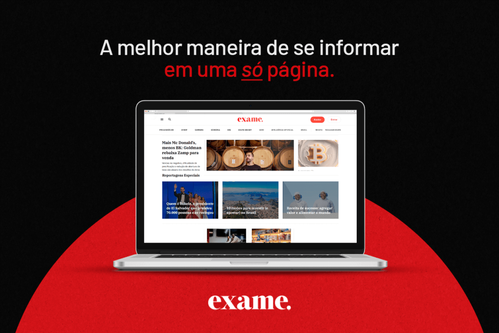 Tudo em um só lugar: de olho na experiência do usuário, EXAME apresenta nova homepage