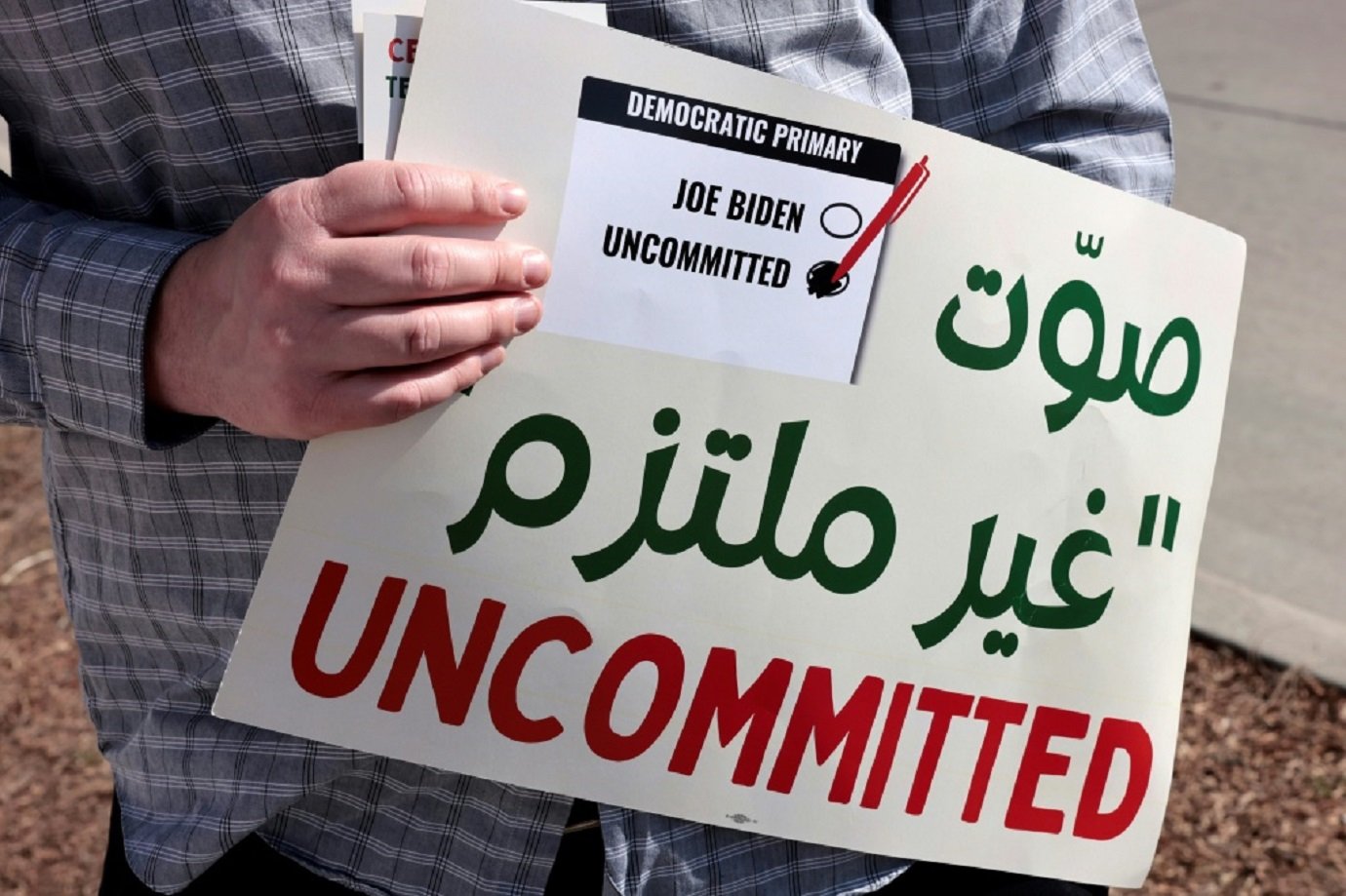 Michigan envia recado a Biden com 100.000 votos de protesto