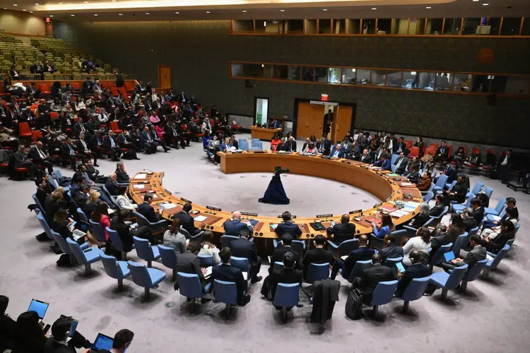 Conselho de Segurança da ONU, em Nova York (EUA) (ANGELA WEISS /AFP)