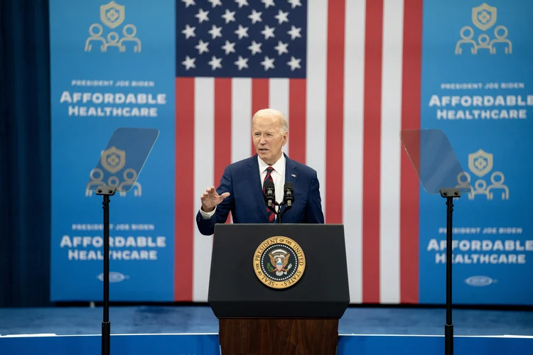 Joe Biden, presidente dos Estados Unidos (Eros Hoagland/Getty Images)