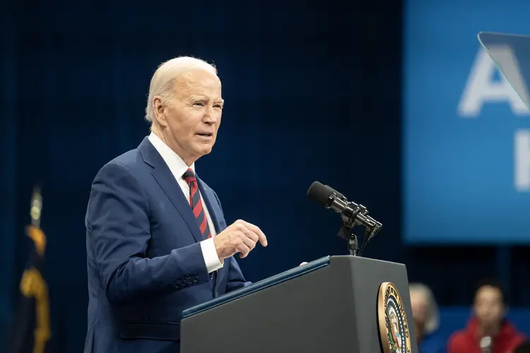 Joe Biden, presidente dos Estados Unidos (Eros Hoagland/Getty Images)