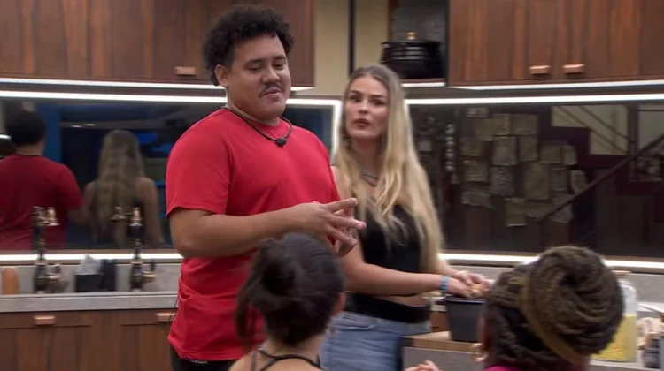 Lucas Buda e Yasmin, do BBB 24 (Globo/Gshow/Reprodução)