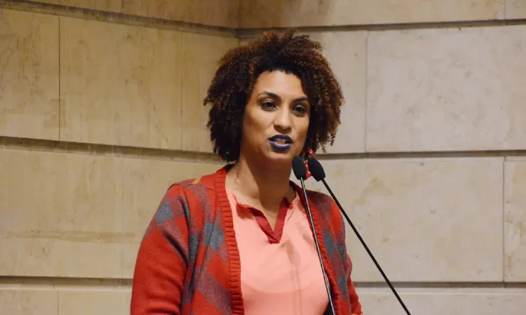 Marielle Franco, vereadora foi assassinada com seu motorista, Anderson Gomes, em março de 2018 (Renan Olaz/Câmara Municipal do Rio/Reprodução)