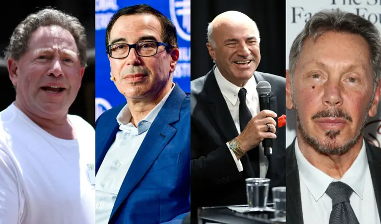 Bobby Kotick, Steve Mnuchin, Kevin O’Leary e Larry Ellison: os bilionários que podem comprar o TikTok