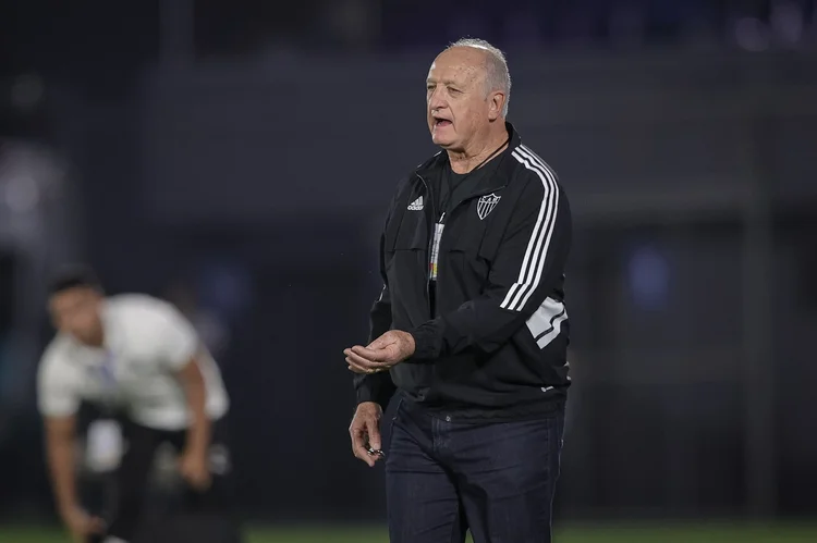Felipão deve conversar com a diretoria do Atlético-MG para acertar os trâmites finais de sua saída (Pedro Souza / Atlético/Reprodução)