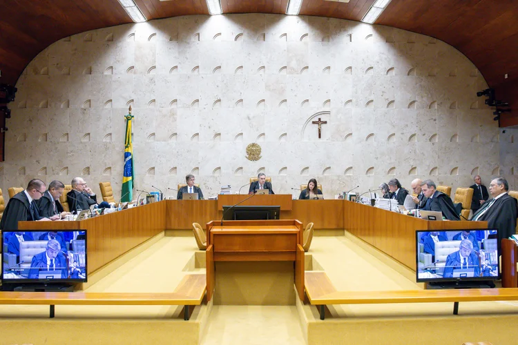 Plenário do STF durante sessão de julgamento (Gustavo Moreno/SCO/STF/Flickr)