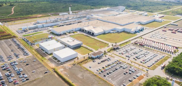 Fábrica da Toyota em Sorocaba (SP): unidade será ampliada e vai receber operação que hoje fica em Indaiatuba (Toyota/Divulgação)