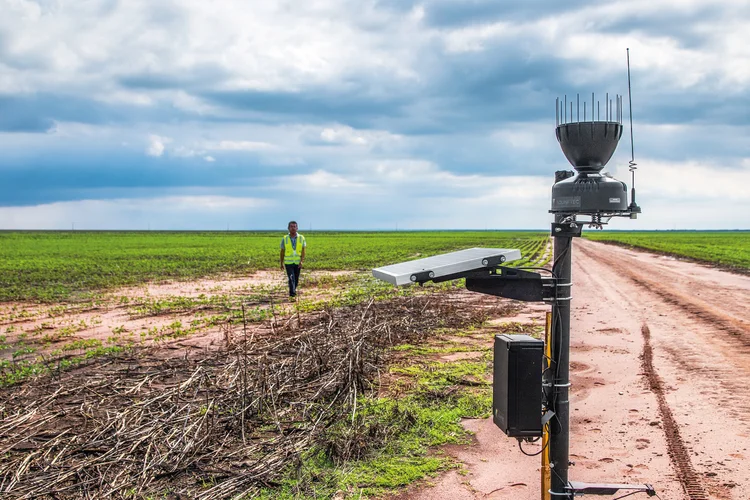 Fazenda conectada: o acesso à inteligência artificial está restrito às maiores propriedades (Leandro Fonseca/Exame)