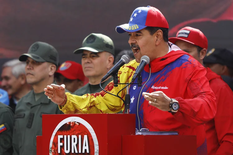 Nicolás Maduro: presidente da Venezuela busca reeleição (Pedro Rances Mattey/Anadolu/Getty Images)