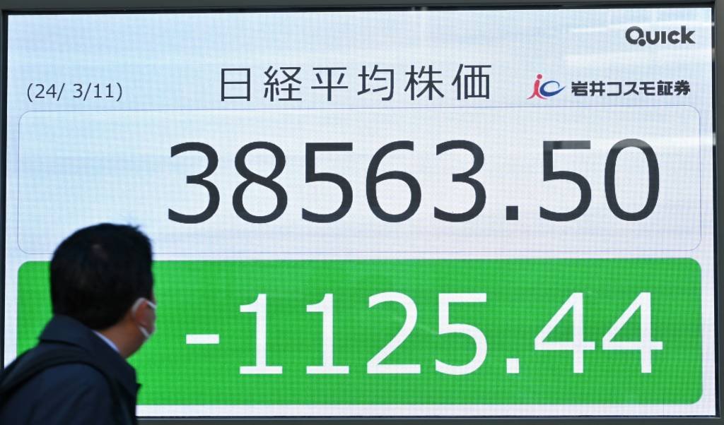 Japão cresce 0,4% no último trimestre de 2023 e evita recessão