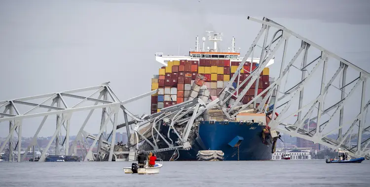 A Francis Scott Key é uma das pontes mais importantes dos EUA (Jonathan Newton/for The Washington Post/Getty Images)