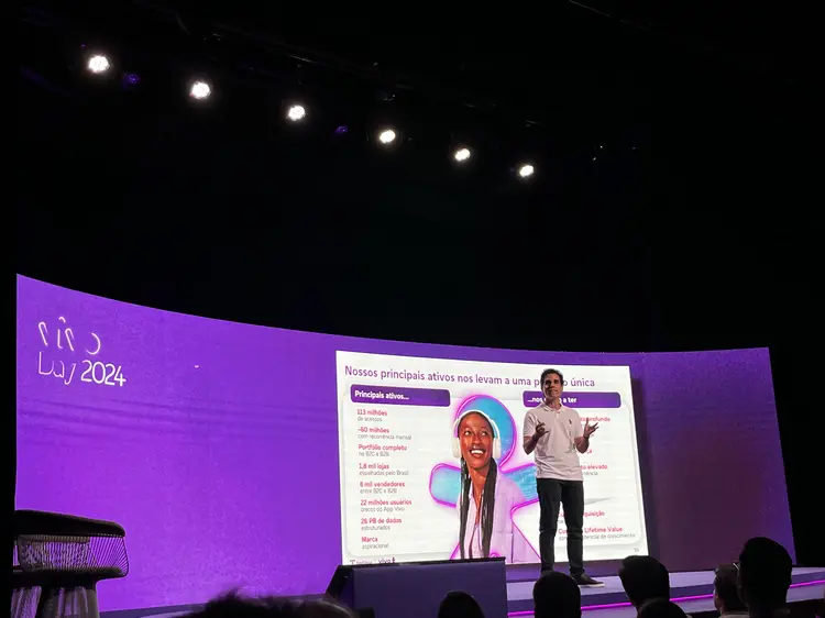 Vivo: Christian Gebara, CEO da companhia, fala em evento sobre apliação de serviços digitais (Rebecca Crepaldi/Exame)