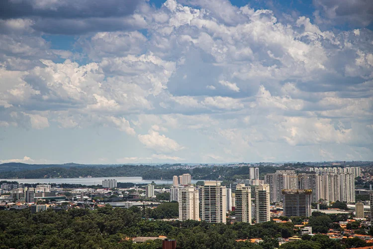 Vista da região da Chácara Santo Antônio, em São Paulo (SP) (Leandro Fonseca/Exame)