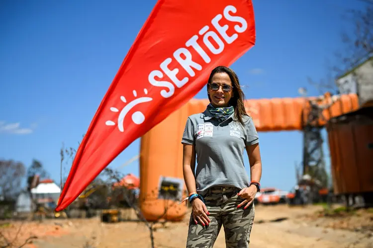 Leonora Guedes, do Sertões: "Tem um potencial enorme para as mulheres virem para nossas competições" (Sertões/Divulgação)