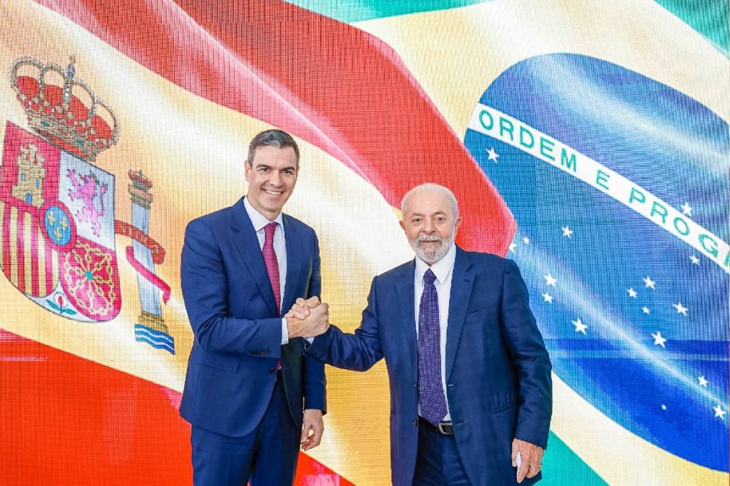 Presidente da Espanha agradece liderança do Brasil para tratar sobre acordo Mercosul-UE