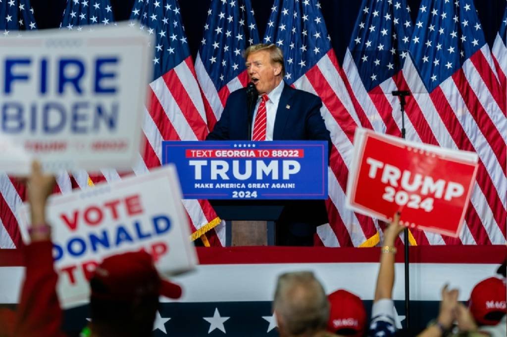 Trump conta com a Geórgia para confirmar candidatura presidencial