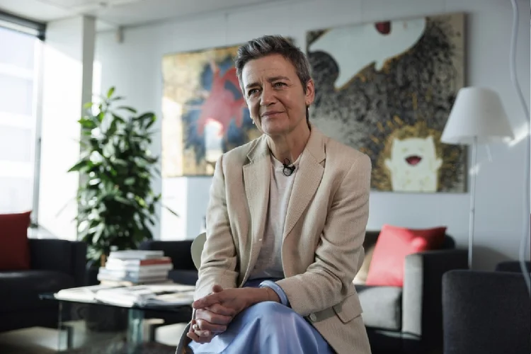 Chefe da Concorrência da UE, Margrethe Vestager (Raziye Akkoc/AFP Photo)