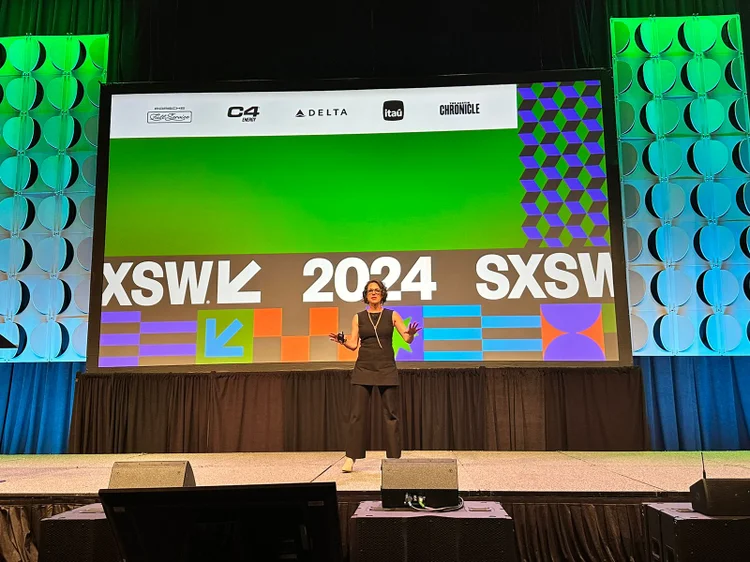 Amy Gallo no SXSW 2024