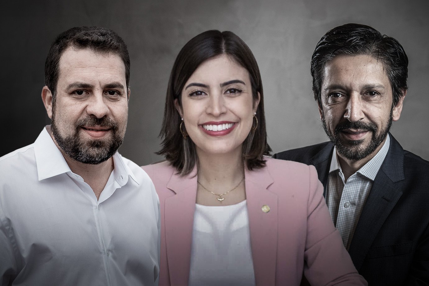 Datafolha: Boulos e Nunes aparecem tecnicamente empatados; Tabata Amaral aparece em 3º; veja