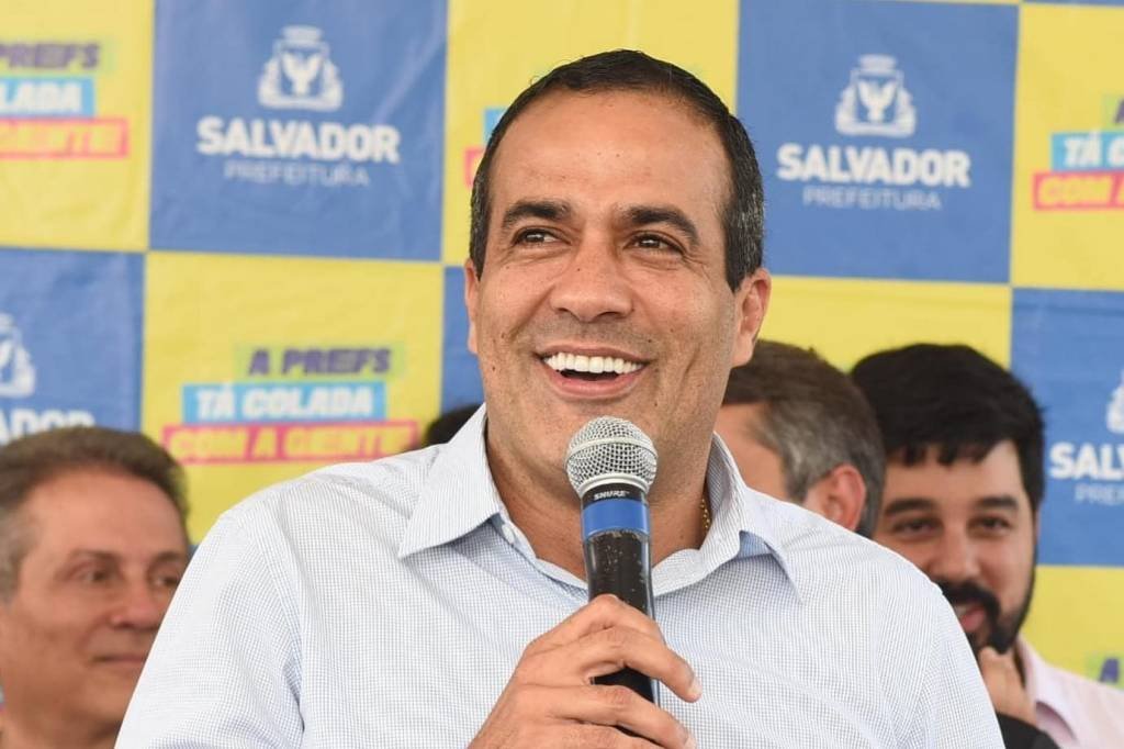 Bruno Reis, pré-candidato à reeleição, lidera disputa à prefeitura de Salvador, aponta pesquisa