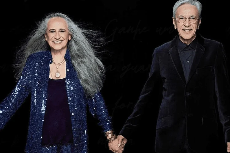 Caetano Veloso e Maria Bethânia farão shows em diversos estados do Brasil (Live Nation/Divulgação)