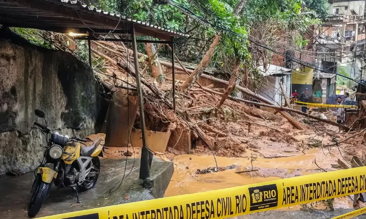 Todos os estados do Sudeste podem sofrer com pancadas de chuvas e trovoadas nesta quinta-feira (Prefeitura do Rio/Reprodução)