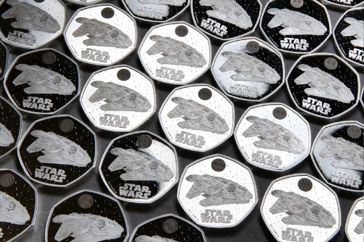 Star Wars: franquia é a nova inspiração das moedas do Royal Mint (The Royal Mint/Divulgação)