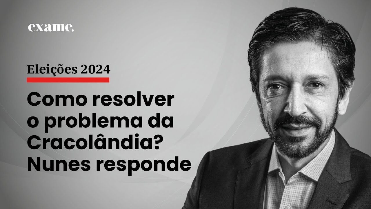 Nunes detalha planos para segurança pública em SP e Cracolândia