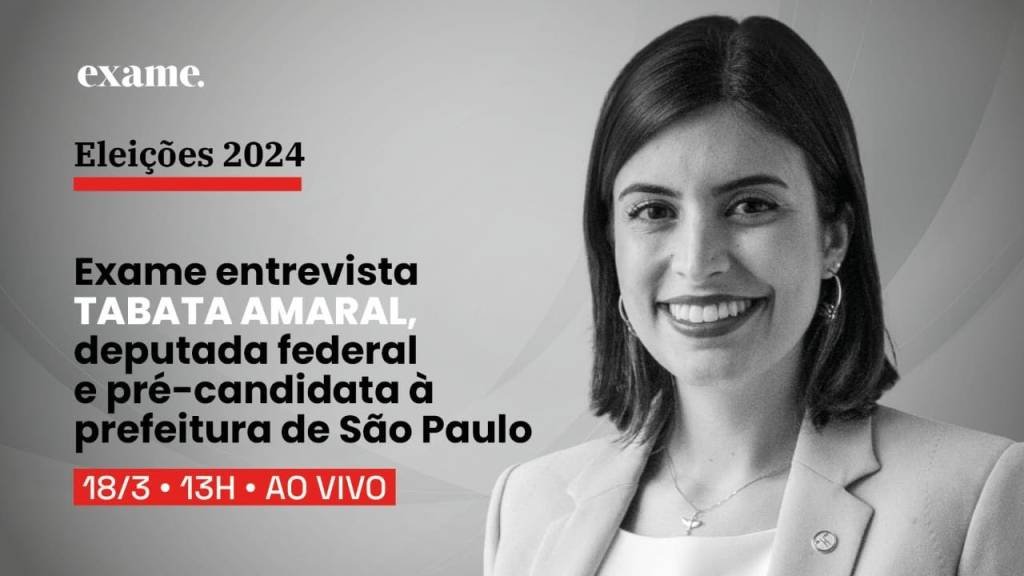 Eleições 2024: Entrevista com Tabata Amaral, pré-candidata à prefeitura de São Paulo