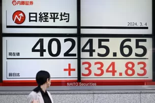 Bolsas da Ásia fecham sem direção única, com apoio limitado de Wall Street