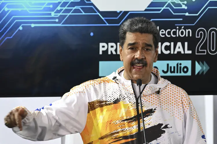 O presidente da Venezuela, Nicolás Maduro ( Federico Parra/AFP)