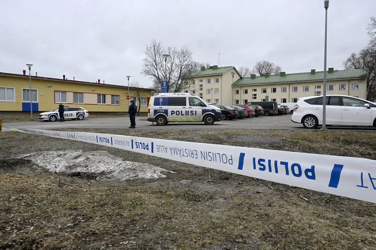 Finlândia: tiroteio ocorreu em uma escola primária na cidade de Vantaa, que tem cerca de 800 alunos (Markku Ulander / Lehtikuva / AFP/AFP)