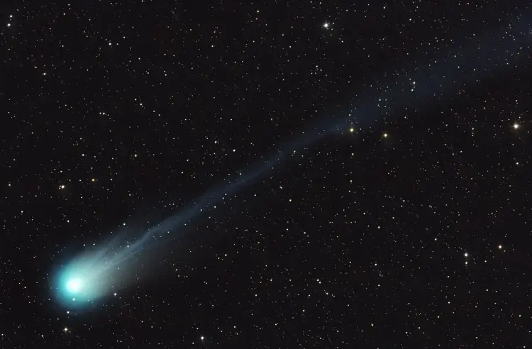 Cometa 12P/Pons-Brooks, apelidado de "Cometa do Diabo" (Wikimedia)
