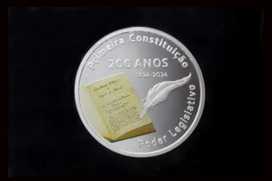 Imagem referente à matéria: BC libera novo estoque limitado de moeda comemorativa de R$ 5; veja fotos e como comprar