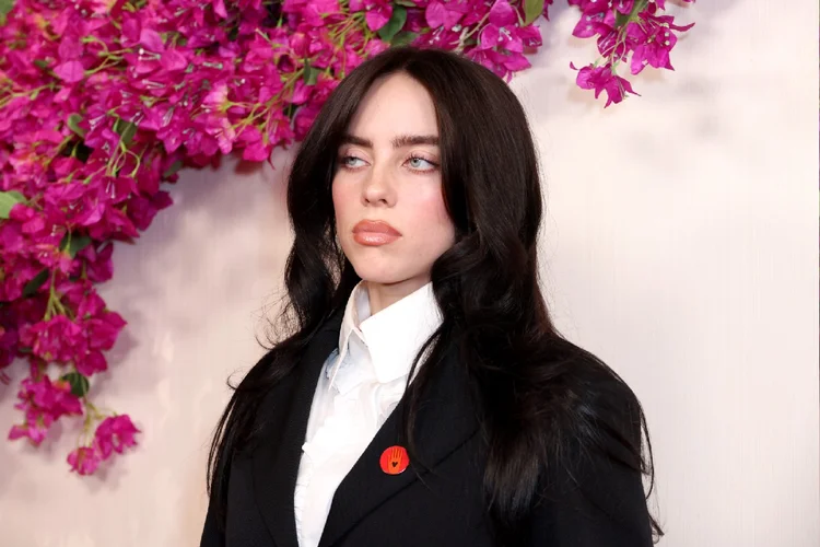 Billie Eilish está entre os artistas que pediram proteção contra IA nos EUA (JC Olivera/Getty Images)