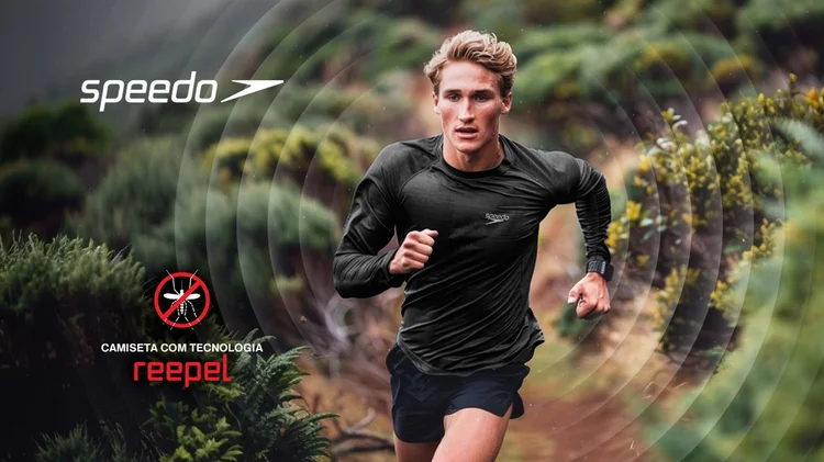 Speedo Multisport desenvolveu a linha Reepel, capaz de repelir mosquitos. (Divulgação/Divulgação)