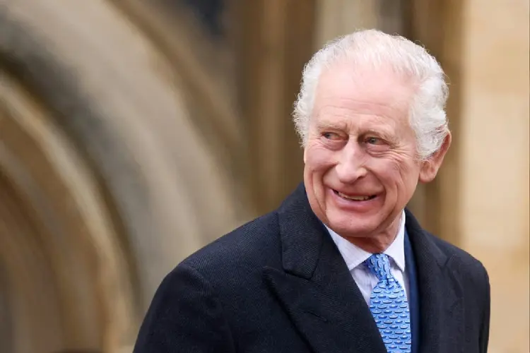 Rei Charles III, do Reino Unido (Helen ROWE e Joe JACKSON /AFP Photo)