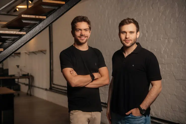 Pedro Salles e Eduardo Mitelman, da Inner AI: objetivo da empresa é ser o principal SaaS do Brasil