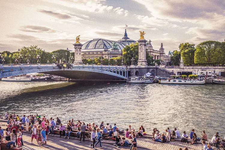 Rio Sena é uma 'dor de cabeça' para os organizadores de Paris 2024. (Getty Images/Getty Images)