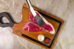 Imagem referente à matéria: Dia do churrasco: 'Rolex' das carnes recria prato icônico de Nova York