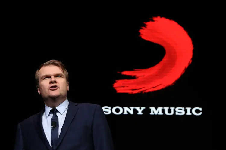 Rob Stringer: chefe da divisão musical da Sony (Justin Sullivan/Getty Images)